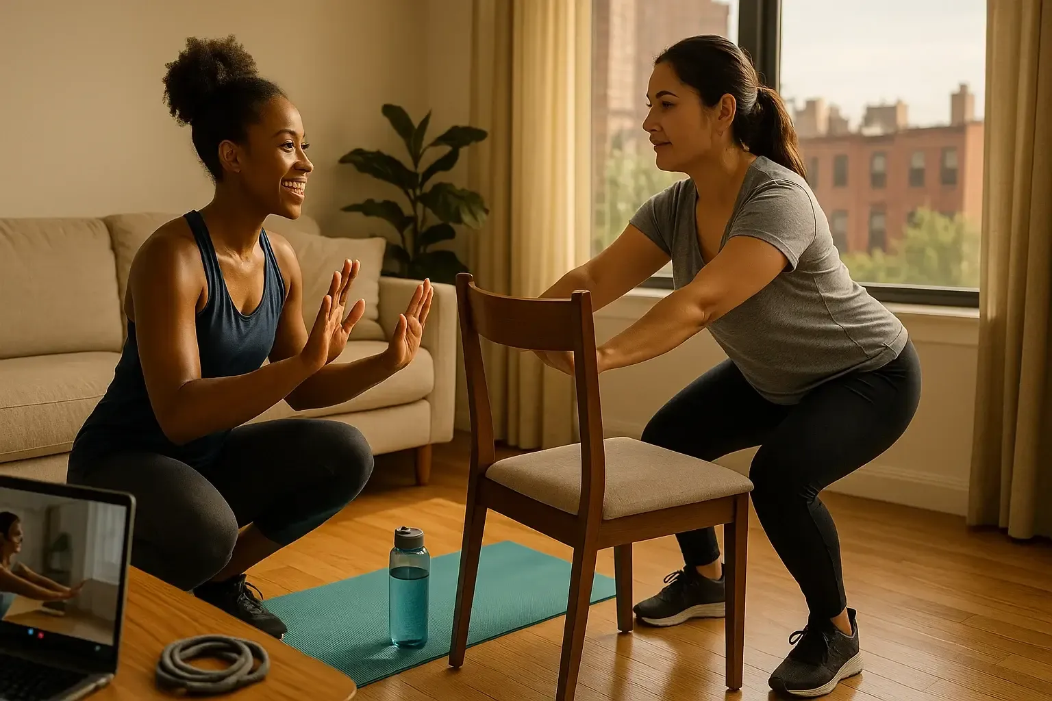 We bring the workout to you